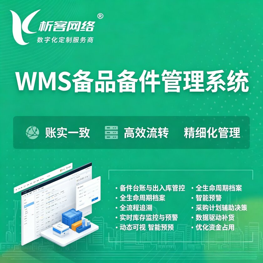 俄罗斯WMS备品备件管理系统